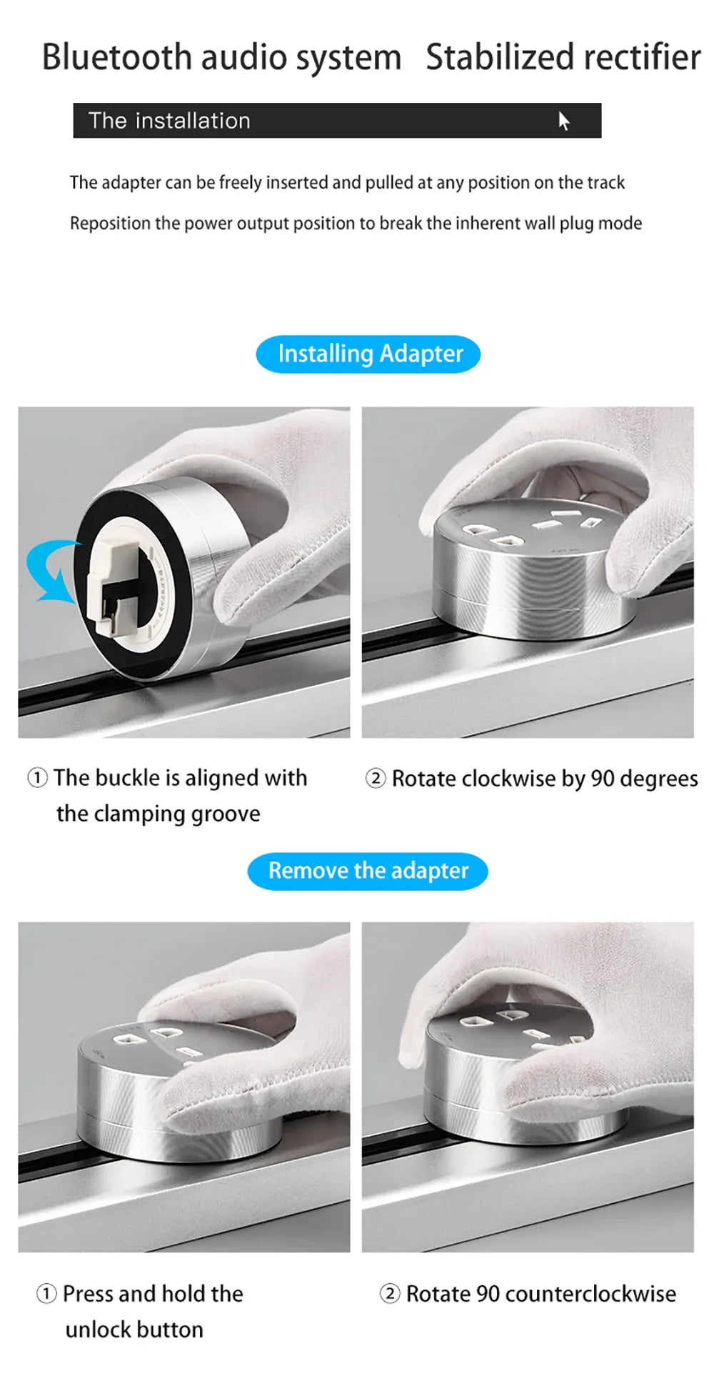 Wall-Mounted Sliding Socket - Image 12