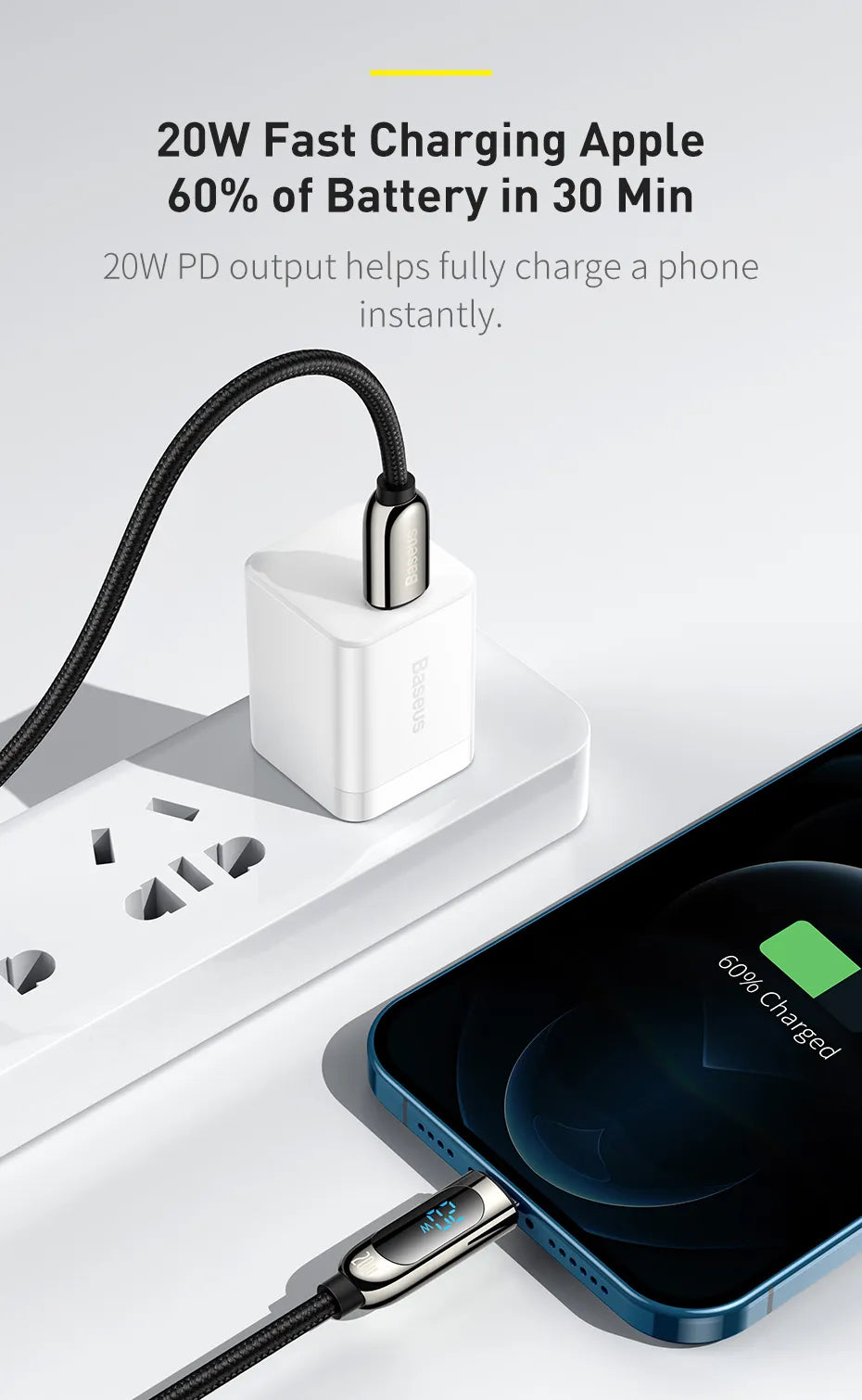 Digital Display Fast Charging Data Cable - Image 8