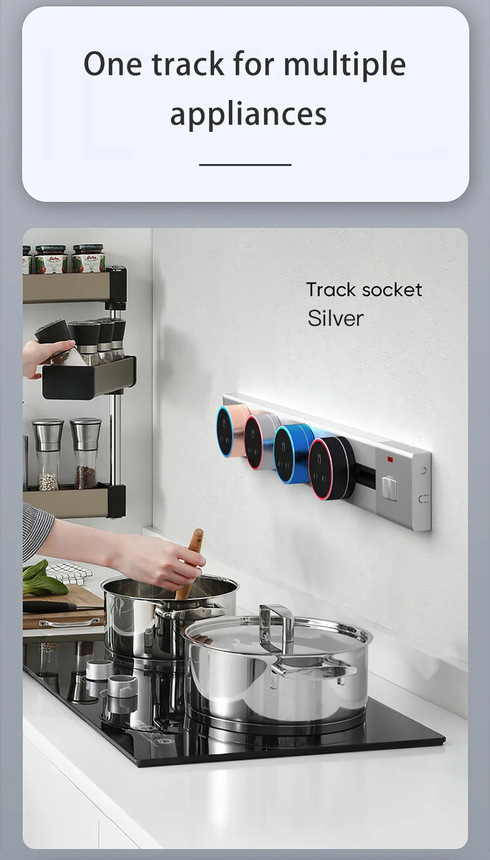 Wall-Mounted Sliding Socket - Image 11
