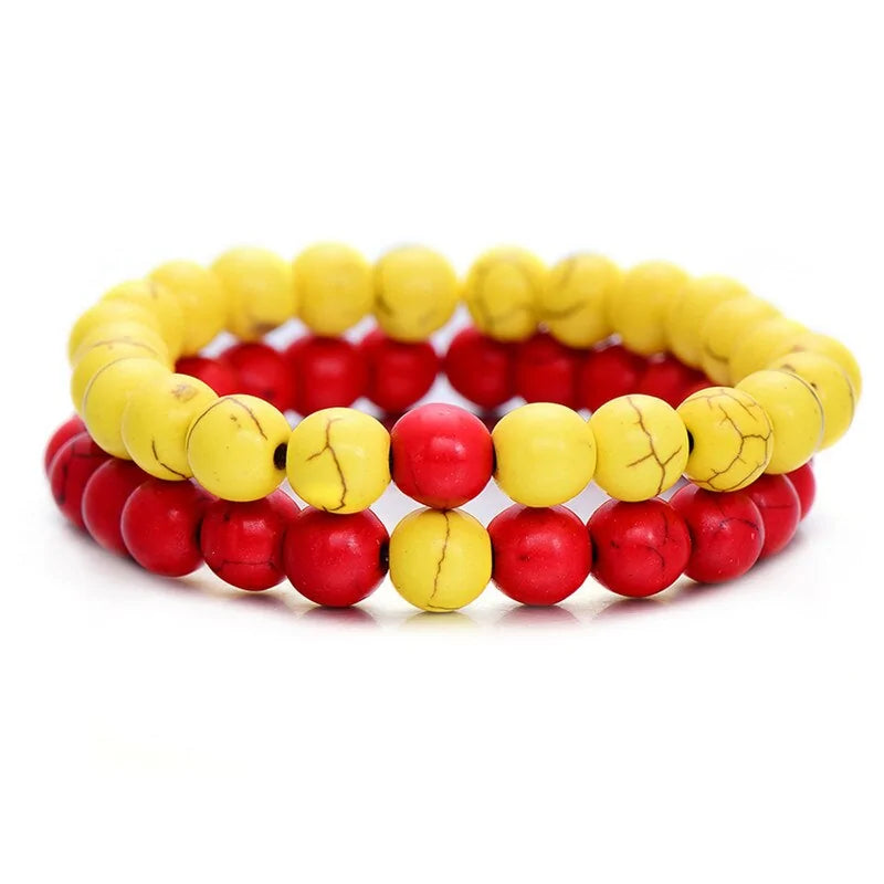 2 Pieces Set Couples Distance Bracelet - Image 9