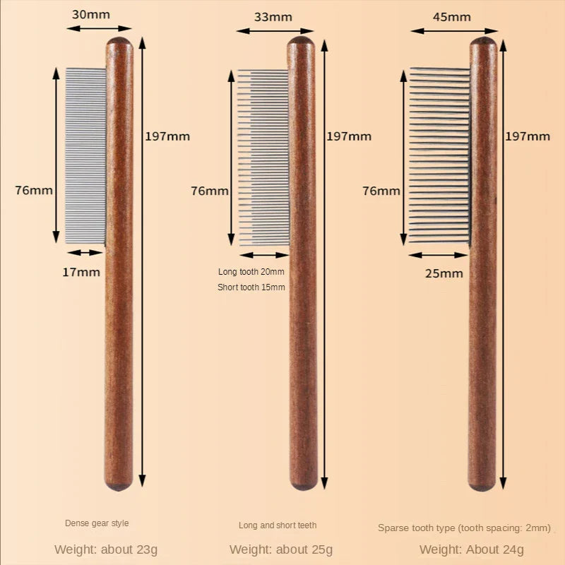 Stainless Steel Pet Grooming Brush - Image 5