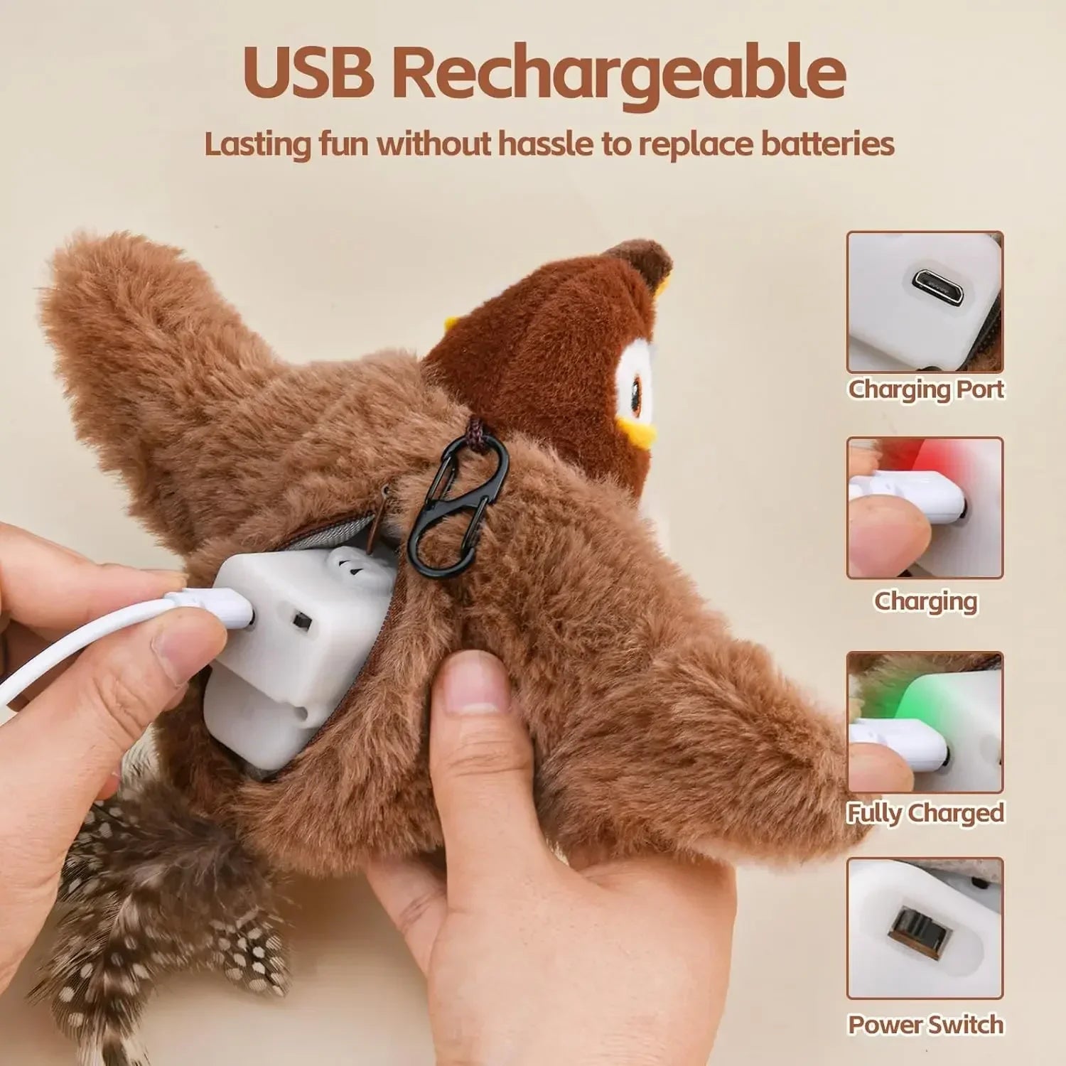 Flappychase Interactive Cat Toy - Image 4