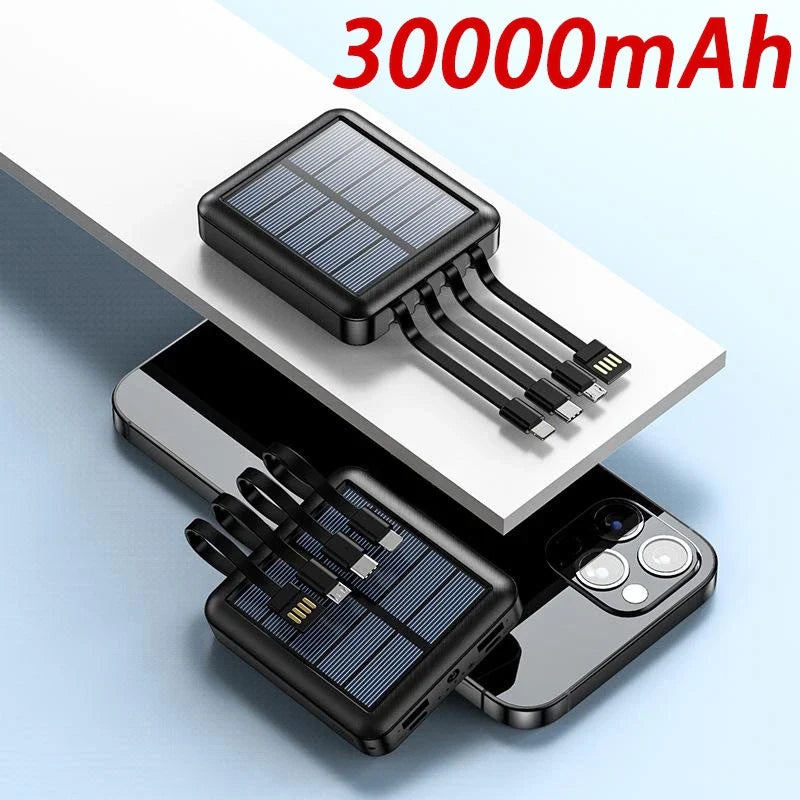 4 In 1 Solar Charging Power Bank - Image 10