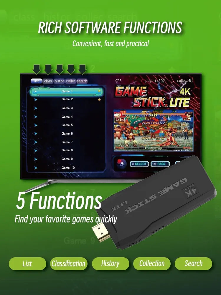 Retro Wireless Game Console Stick - Image 11