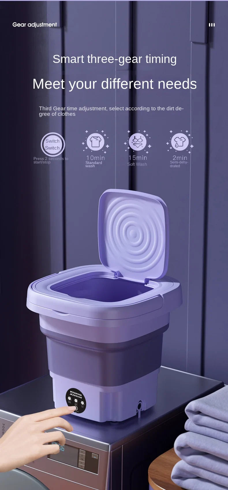 Multifunctional Mini Washing Machine - Image 13