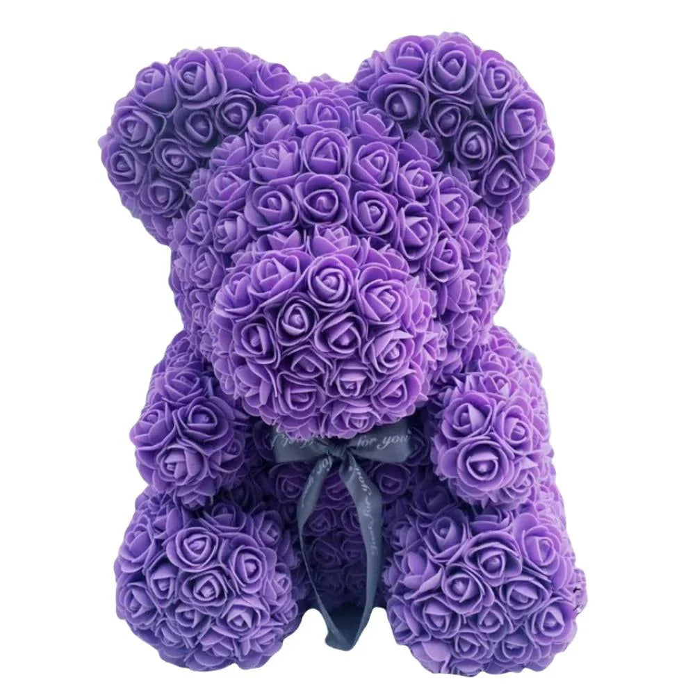 Artificial Foam Rose Panda Bear - Image 16