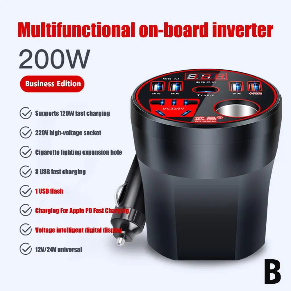 Car Multi-Functional Charging Adapter - Image 4
