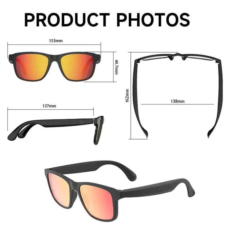 Smart Glasses With Voice Call, Music & Touch Control - Image 3