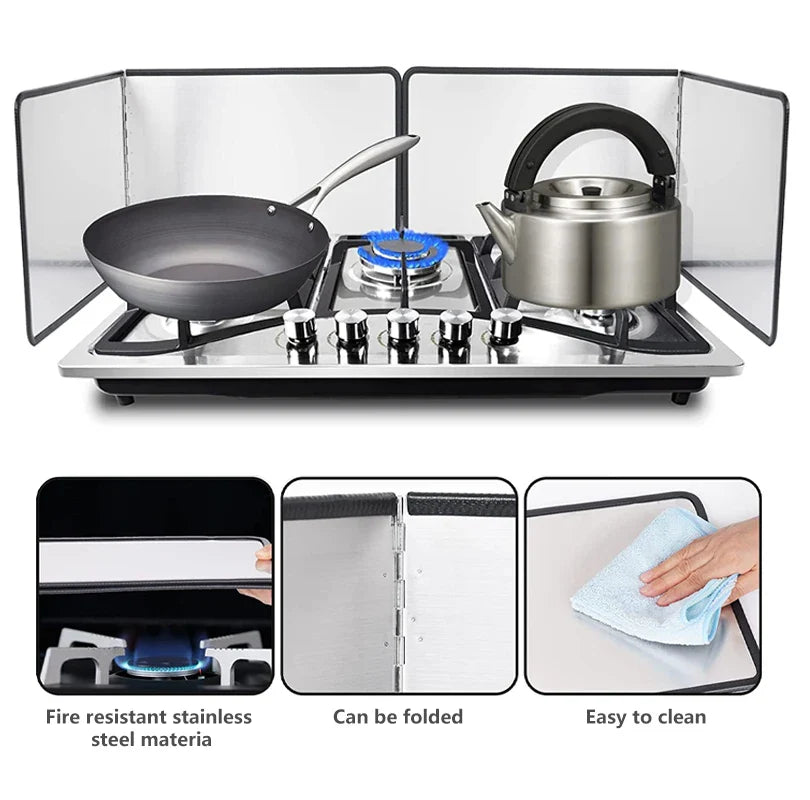 Kitchen Cooking Oil Splash Guard - Image 7