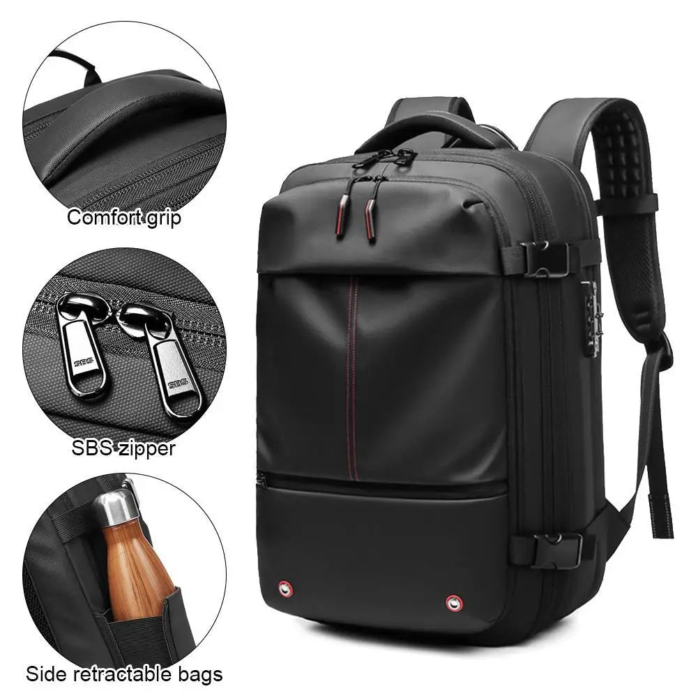 Expandable Vacuum Compression Travel Backpack - Image 3
