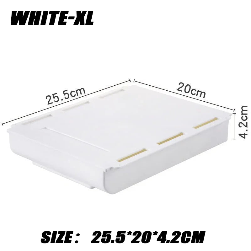 Self-Adhesive Desk Hidden Storage Box - Image 6