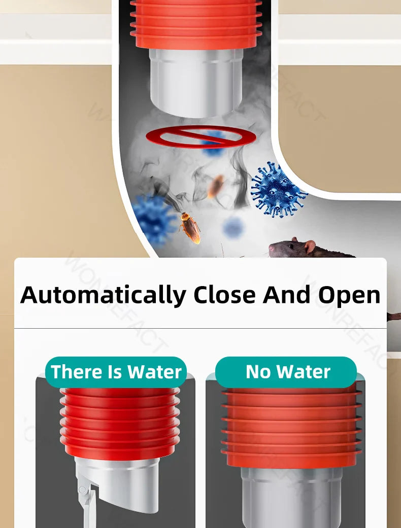 Anti Odor Sink Drain Pipe Connector - Image 9