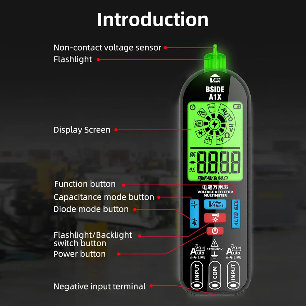 Professional Digital Electric Multimeter - Image 10