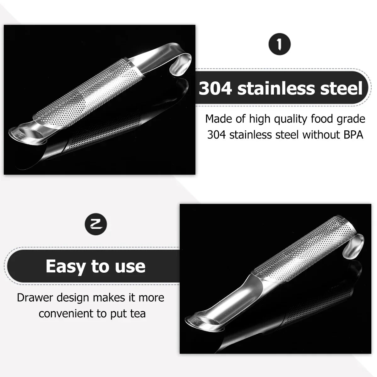 Stainless Steel Tea Strainer - Image 9