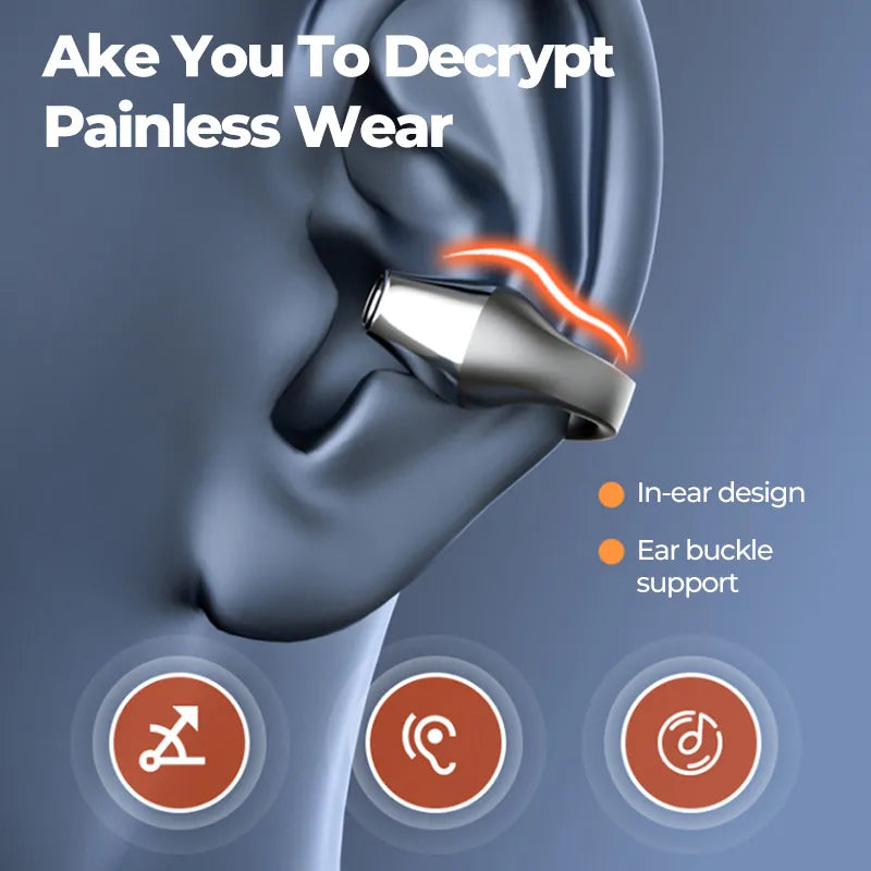 Ear Clip Bluetooth Headset - Image 6