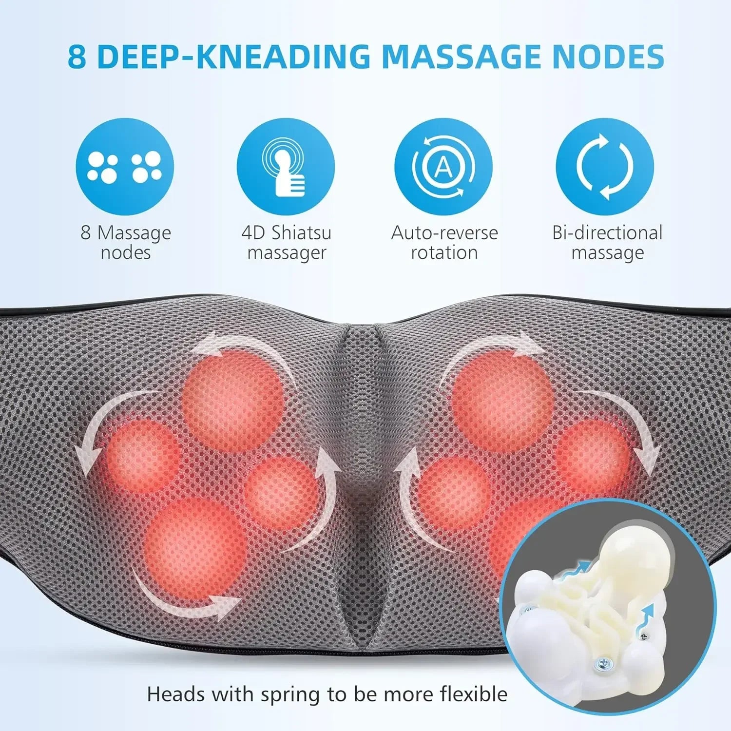 Shoulder Neck Cervical Kneading Massager - Image 7