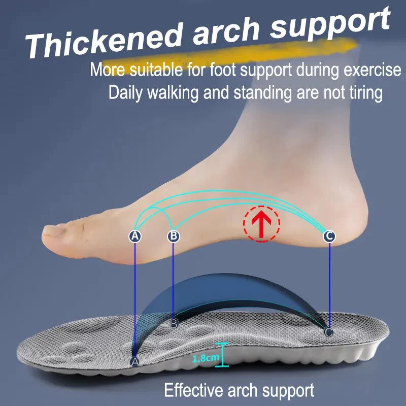 High Elasticity Latex Sport Insoles - Image 5