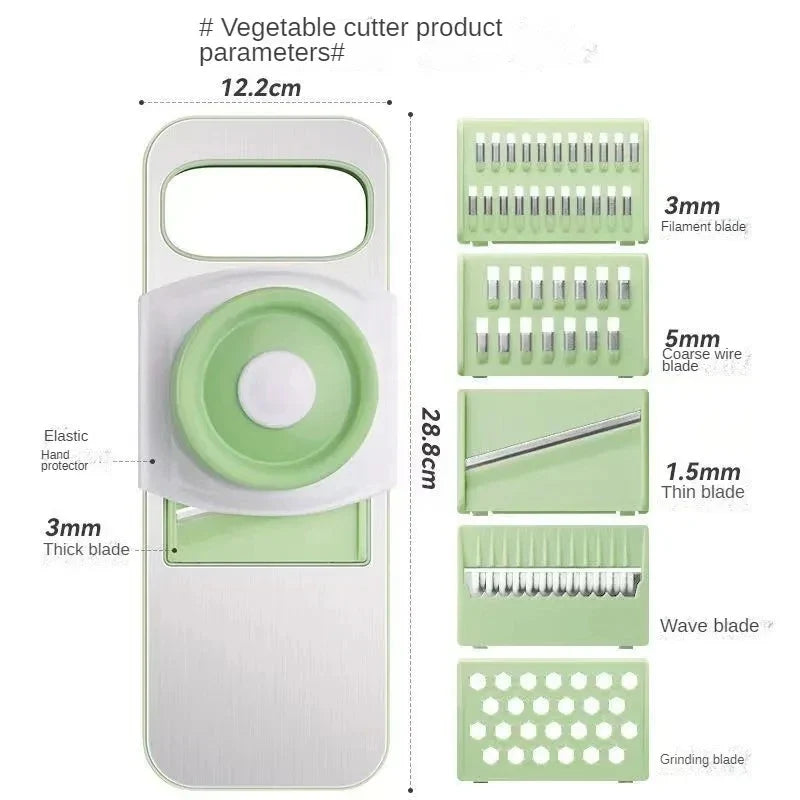 Multifunctional Stainless Steel Vegetable Cutter - Image 8