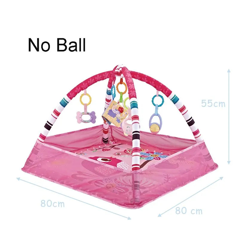Baby Fitness Frame Crawling Play Mat Multifunction Fence Floor - Image 6