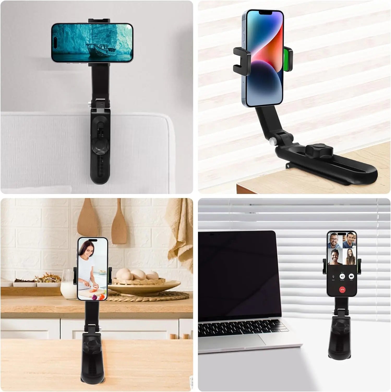 Universal Sun Visor Adjustable Car Phone Holder - Image 11