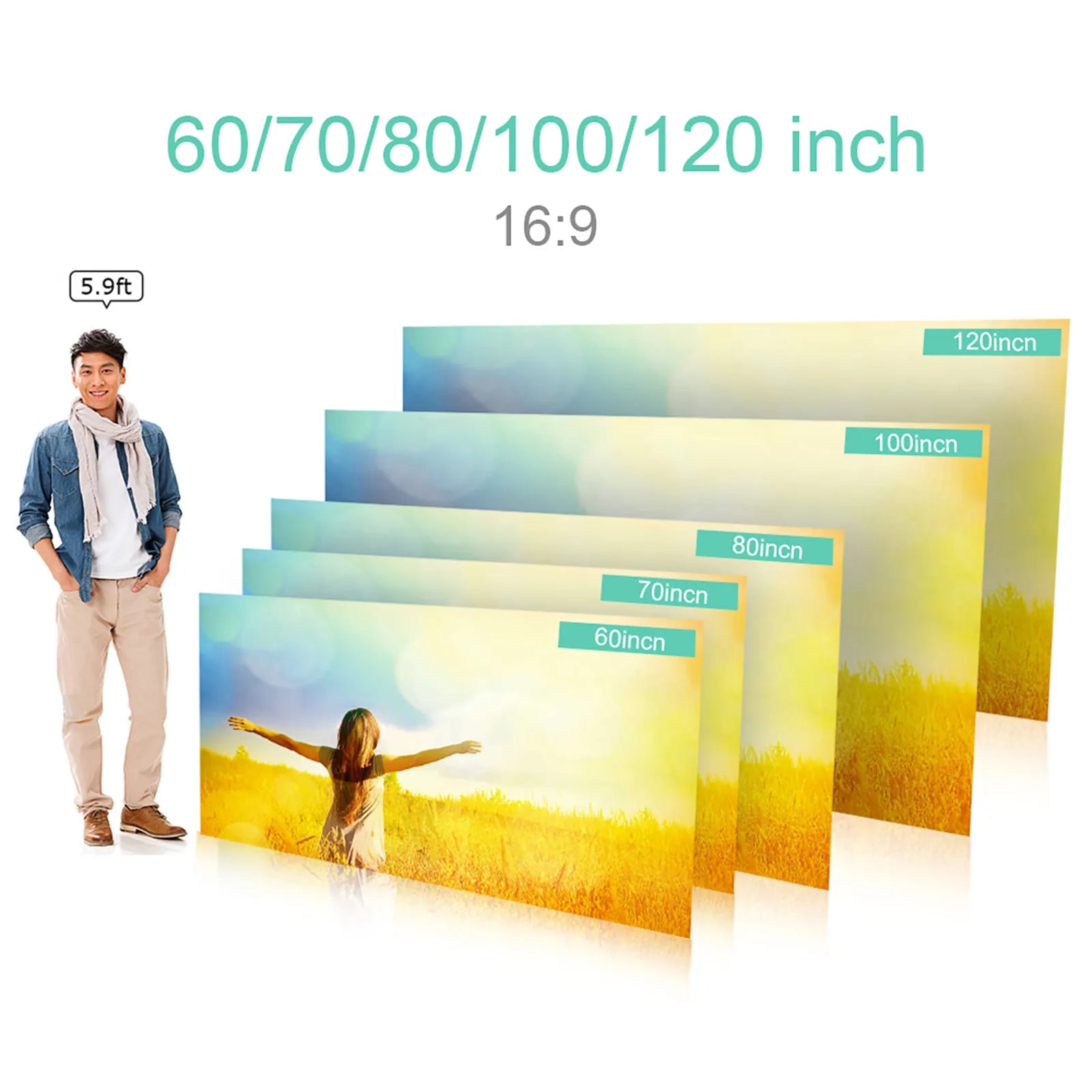 Portable Projector Screen - Image 4