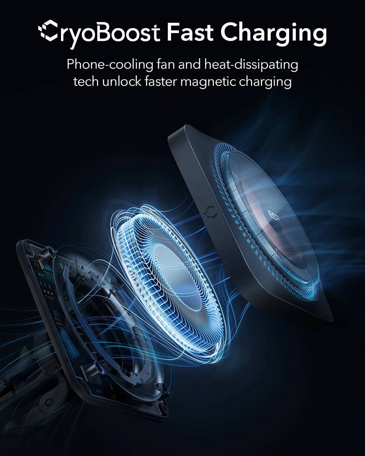 Car Air Vent Magsafe Wireless Mobile Charger - Image 3