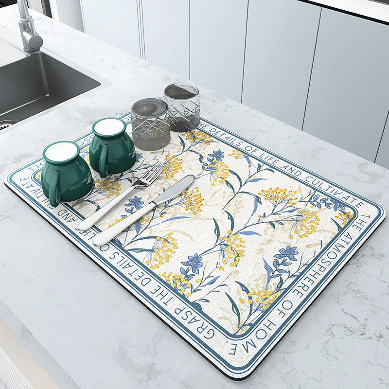 Kitchen Countertop Water Absorbent Mat - Image 11