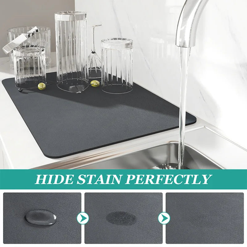 Kitchen Countertop Water Absorbent Mat - Image 5