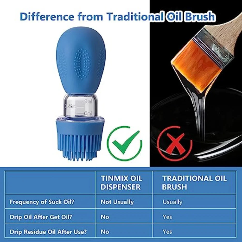 Portable Oil Bottle With Silicone Brush - Image 10