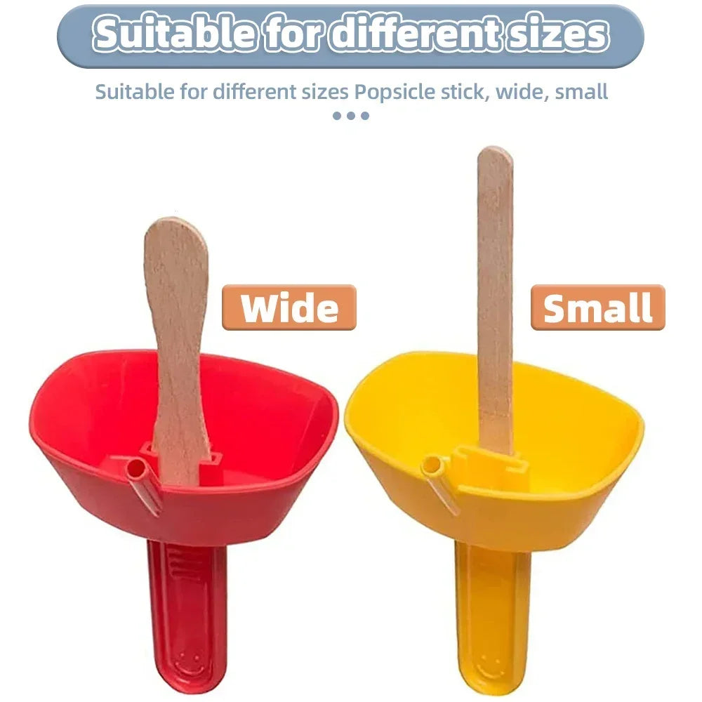 Popsicle Holder With Straw - Image 5