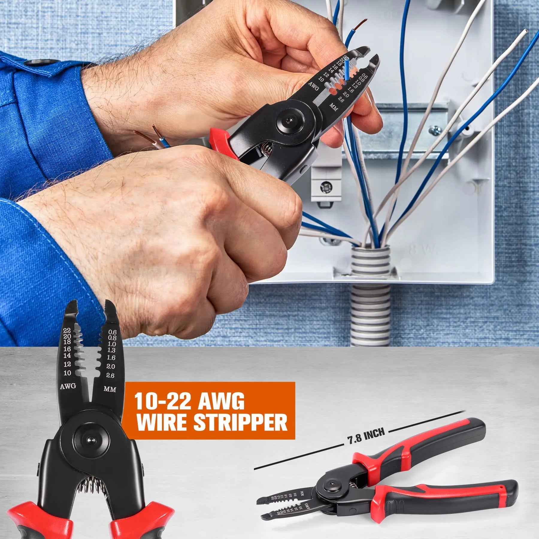 5 In1 Multifunctional Replaceable Wire Stripper - Image 6