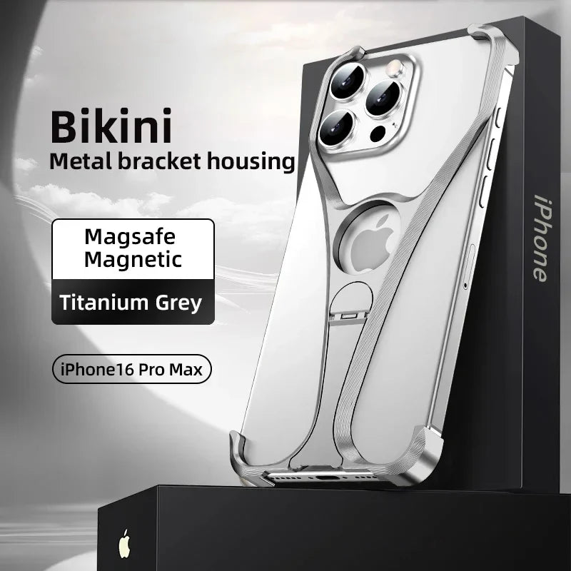 Alloy Metal Frameless Phone Case - Image 11