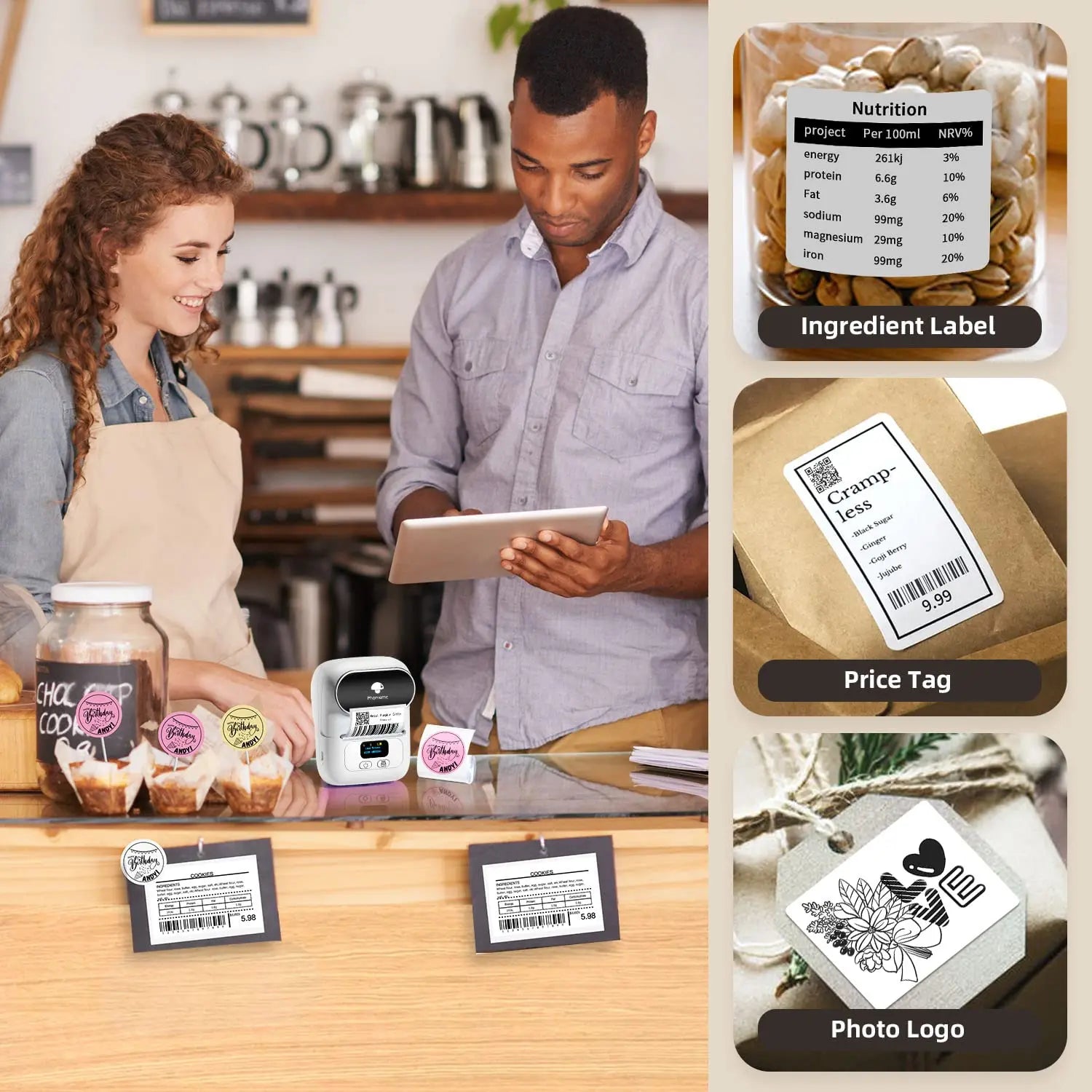 Phomemo M110 Portable Label Printer - Image 11