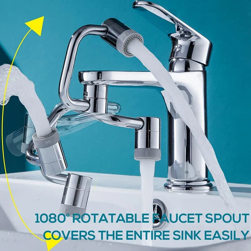 1080 Degree Rotating Faucet Extender - Dual Mode - Image 6