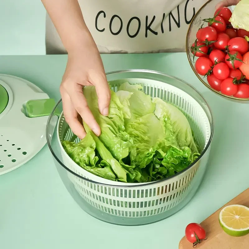 Multifunctional Vegetable Dehydrator & Salad Spinner - Image 5