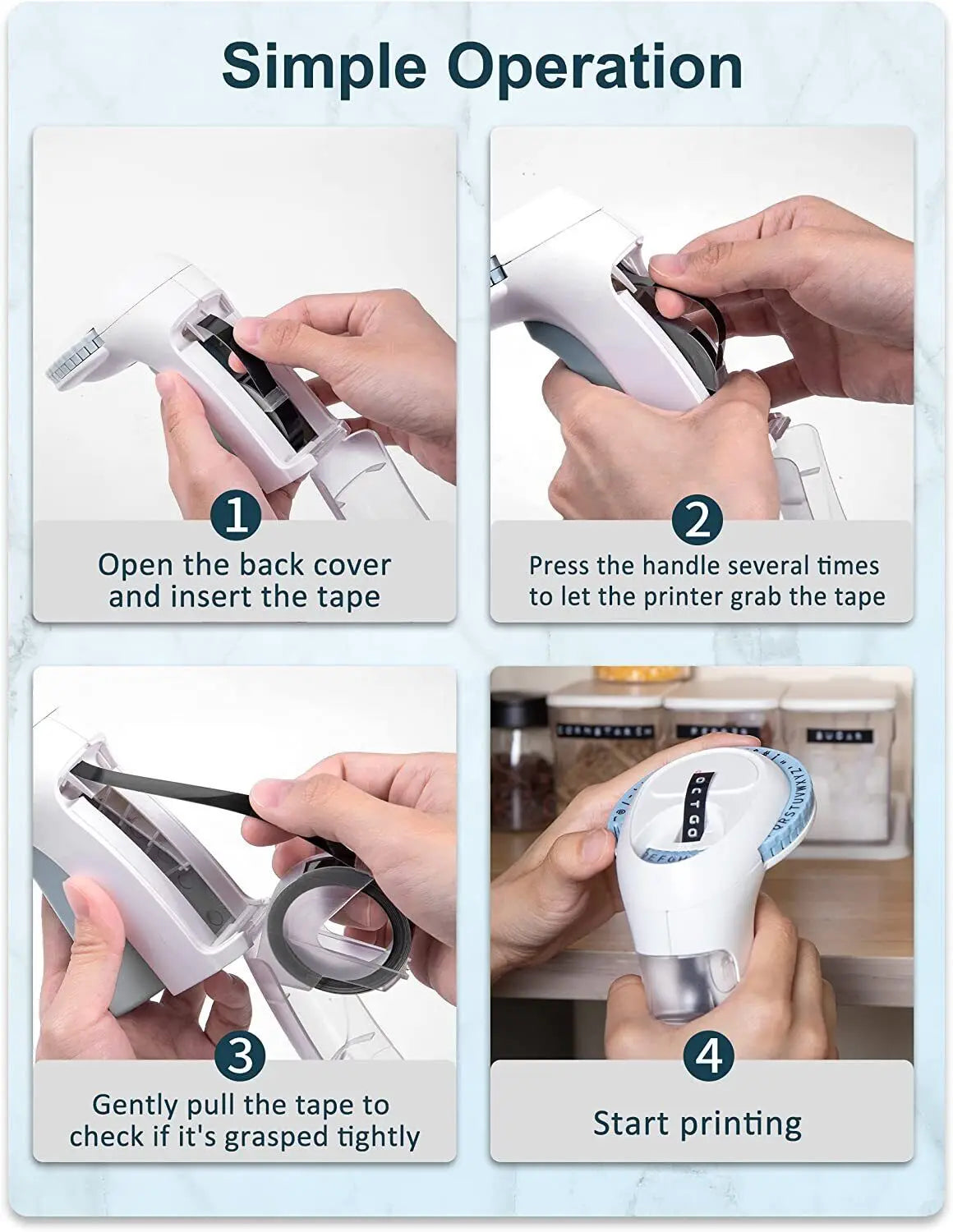 Portable Manual Label Printer - Image 7