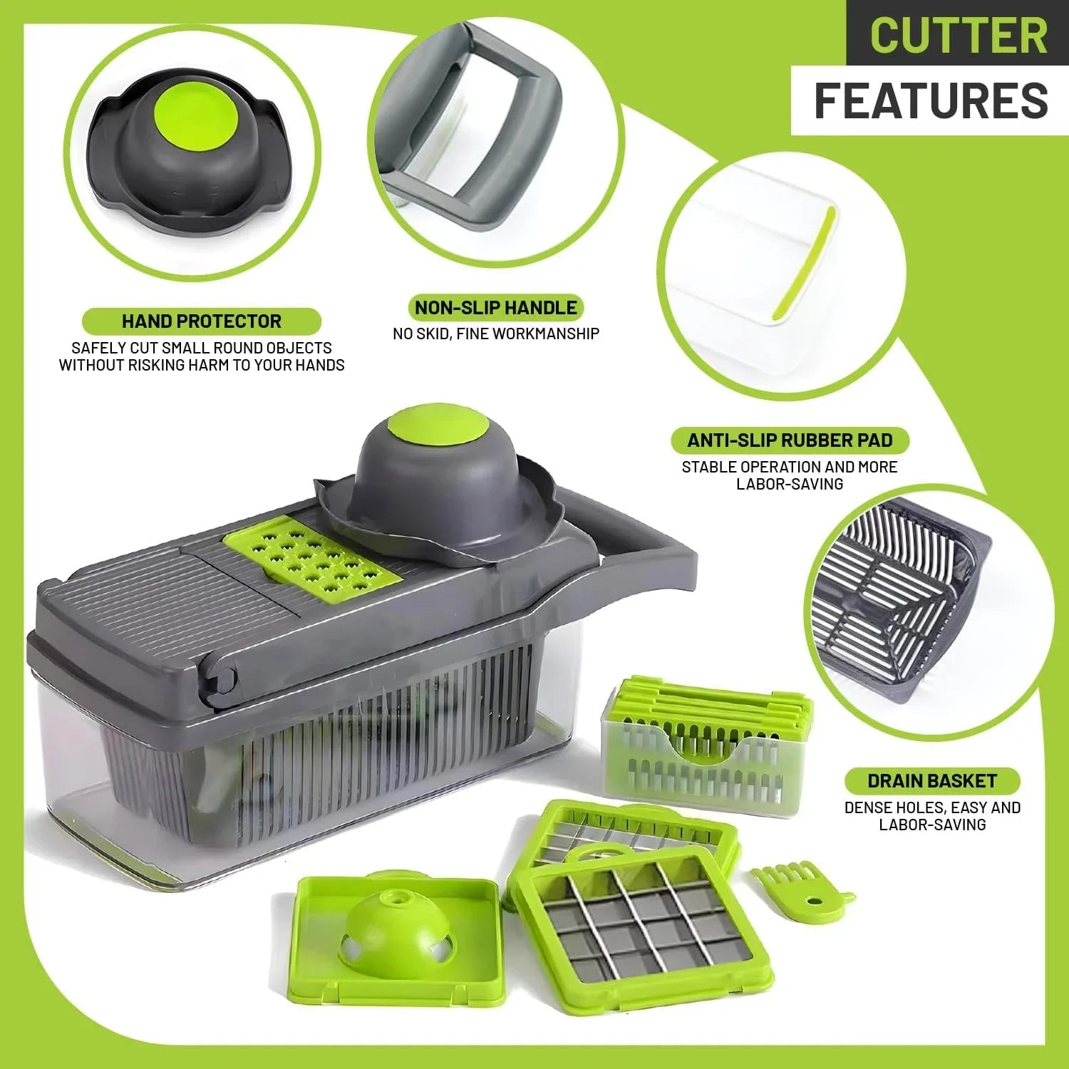 Multifunctional Vegetable Chopper - Image 9