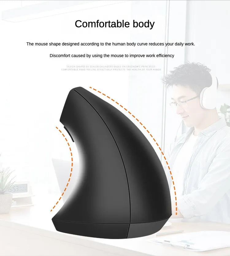 Ergonomic Wireless Vertical Mouse - Image 11