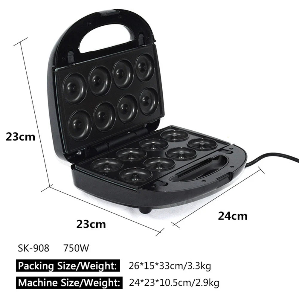 6 In 1 Donut Sandwich And Waffle Making Machine - Image 4