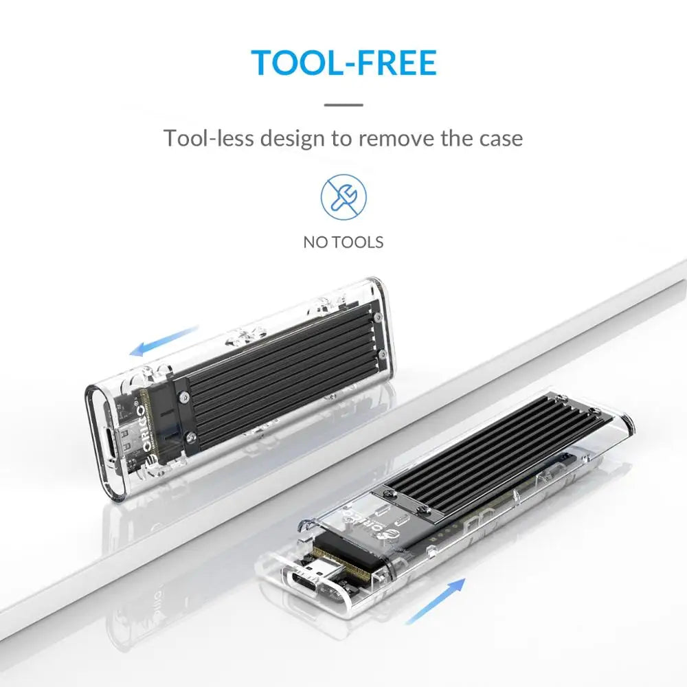 Transparent Hard Drive Ssd Enclosure - Image 5