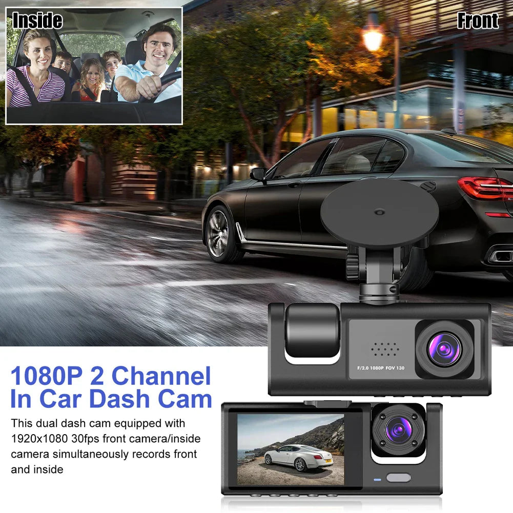 Three Channel Car Hd Dashcam - Image 7