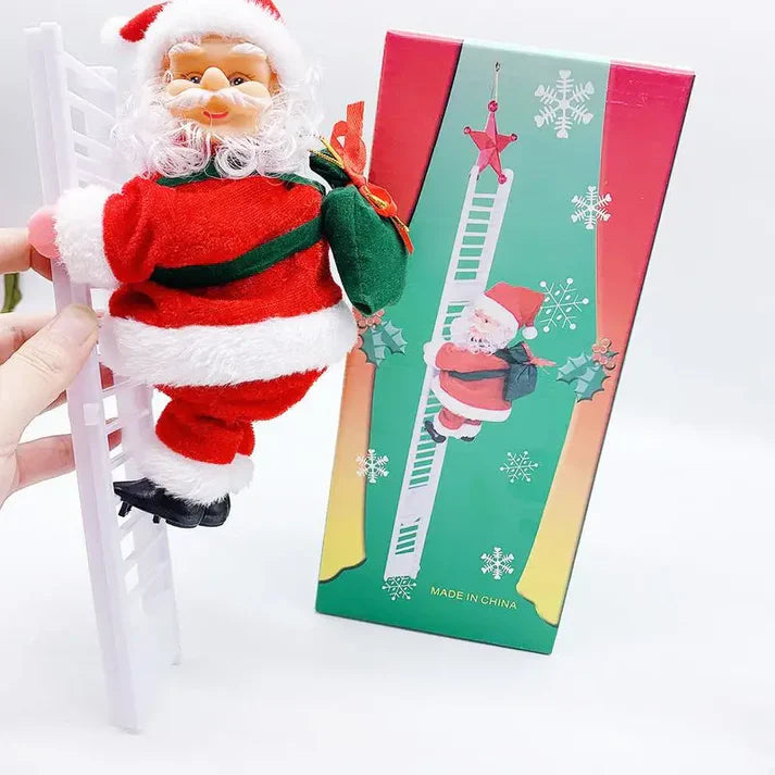 Electric Climbing Santa Claus Decorations - Image 3