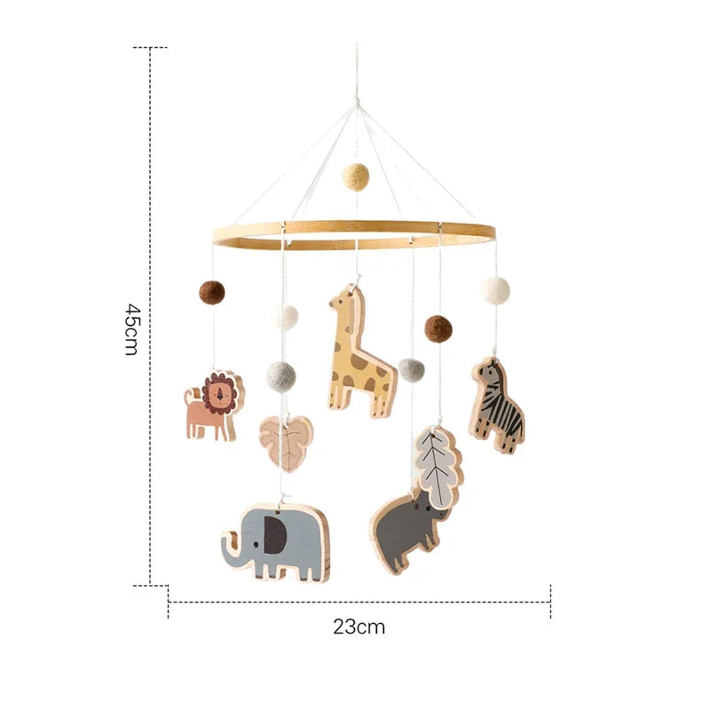Baby Crib Mobile Wood - Image 4