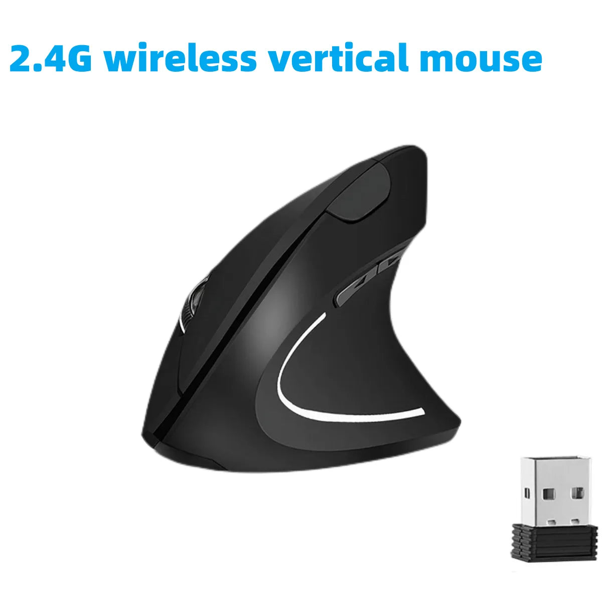 Ergonomic Wireless Vertical Mouse - Image 4