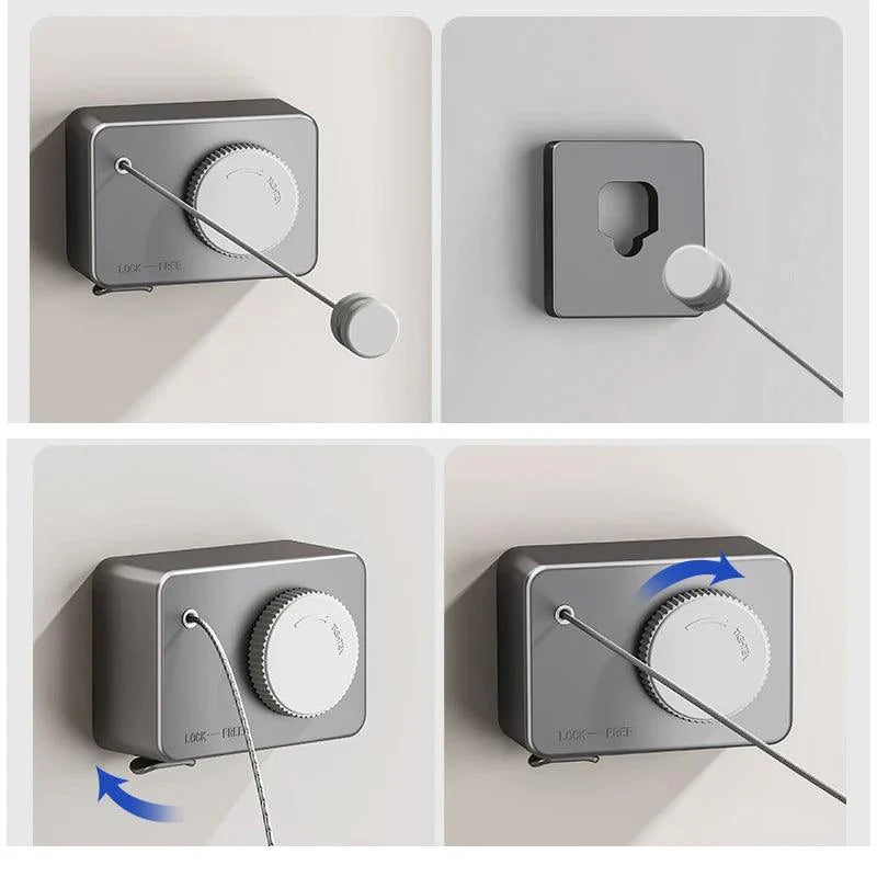 Invisible Retractable Clothesline - Image 3
