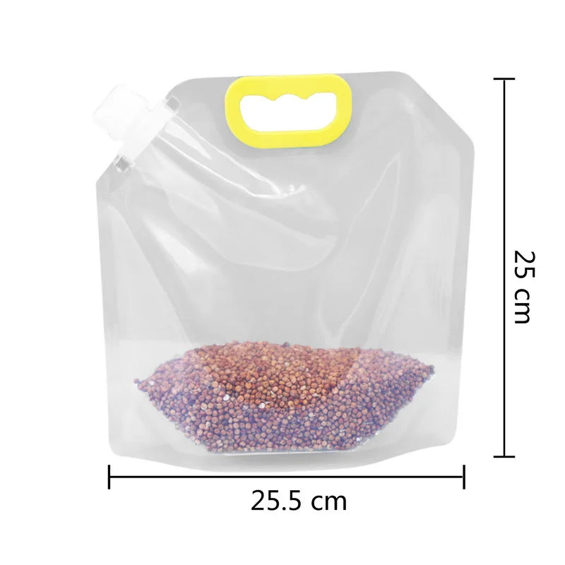 Maximize Freshness With Transparent Sealed Packaging Bags For Grains And Beans - Image 8
