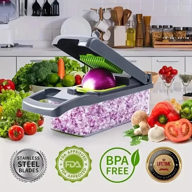 16-In-1 Multifunctional Vegetable Chopper - Image 3