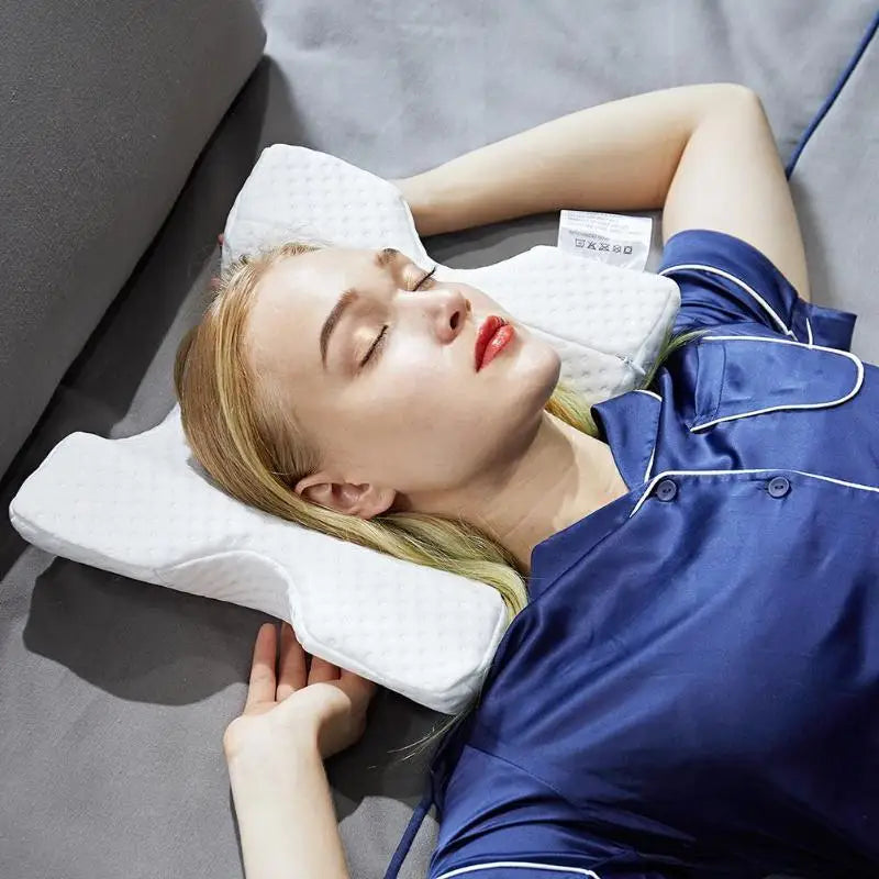 Curved Orthopedic Memory Foam Pillow - Image 10
