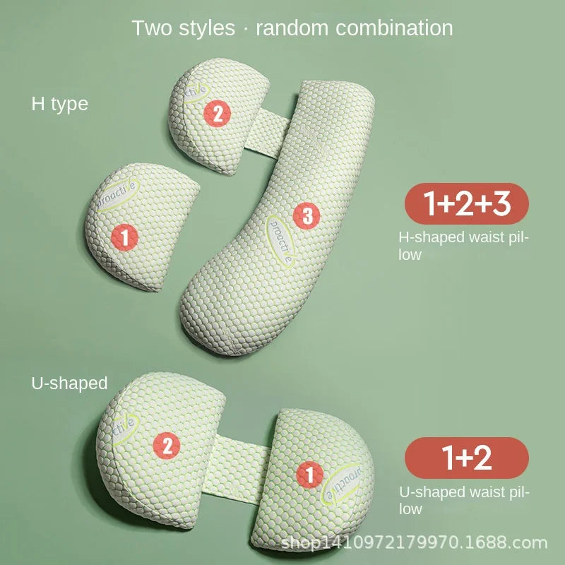 Pregnancy Pillow Soft U-Shaped Lumbar - Image 3