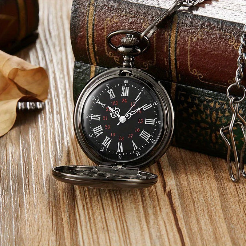 Engraved Vintage Pocket Watch - Image 11